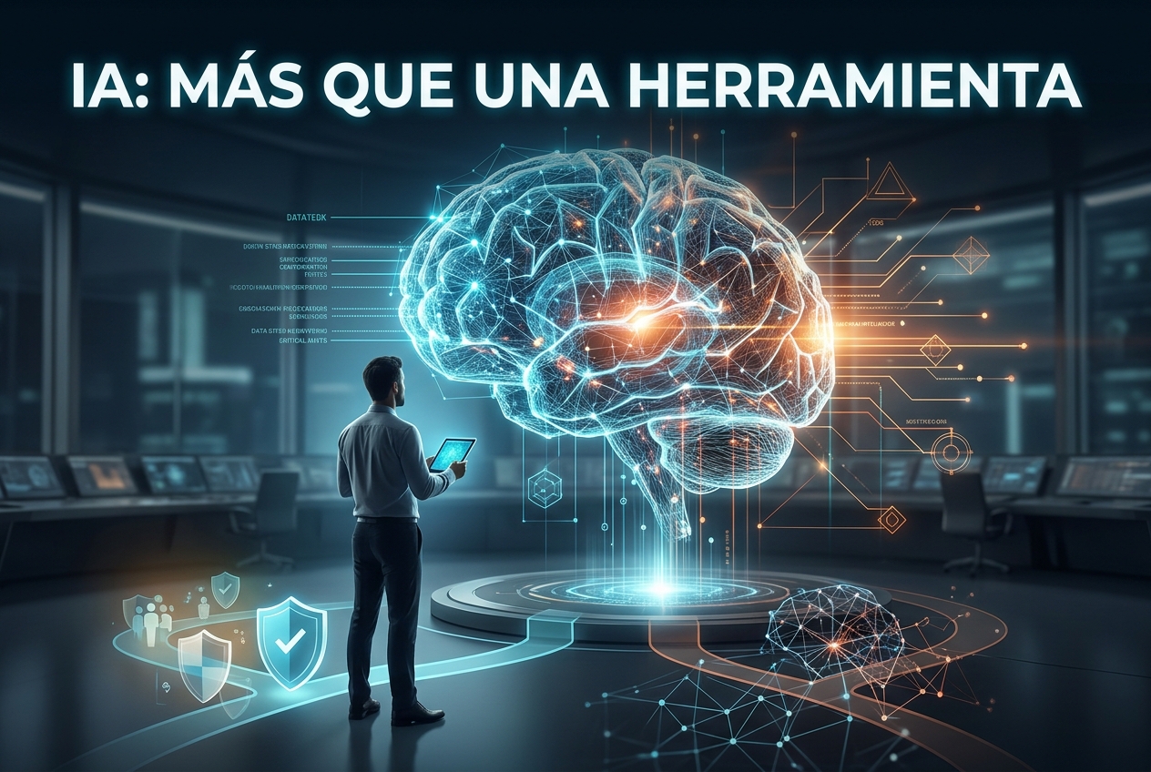 La IA no es solo otra herramienta porque puede superarnos y crecer más que nosotros