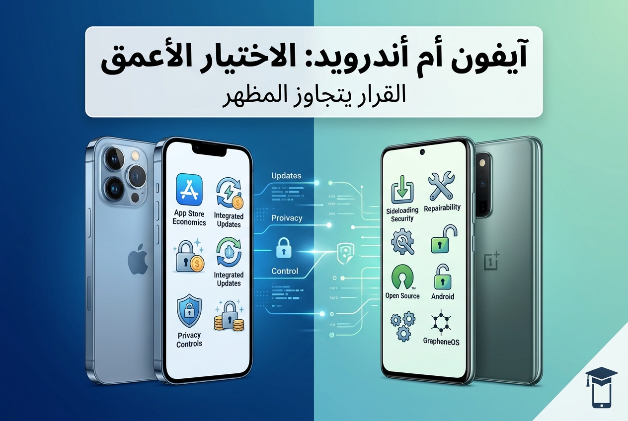 خيار آيفون أو أندرويد يتجاوز المظهر