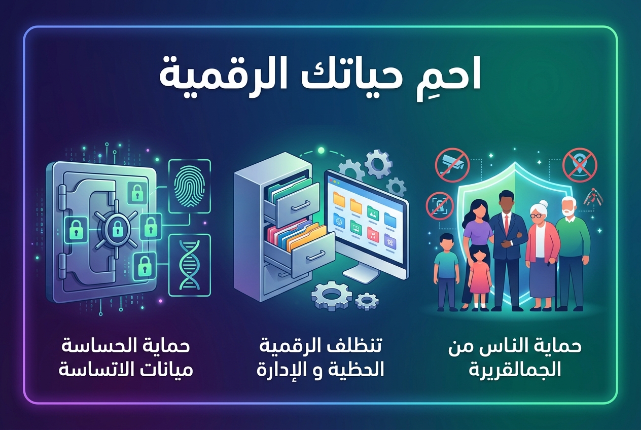 ما الذي تحتاج حقًا لحمايته في حياتك الرقمية