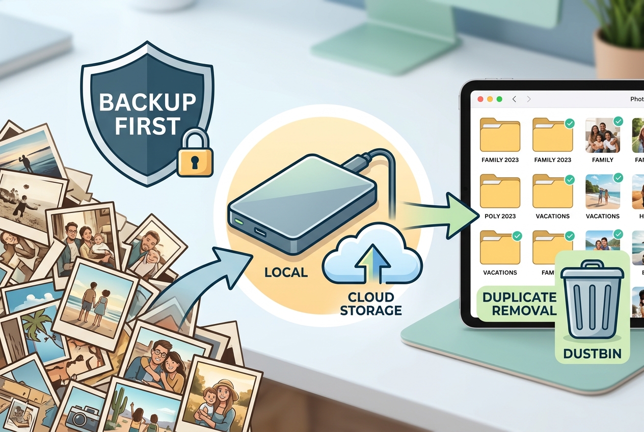 Back Up Your Photos Before You Try to Organize Them