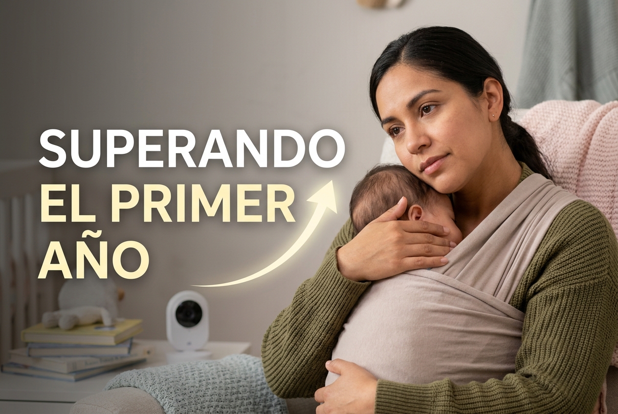 Por qué sobrevivir al primer año de tu bebé se siente tan abrumador y qué puede ayudar