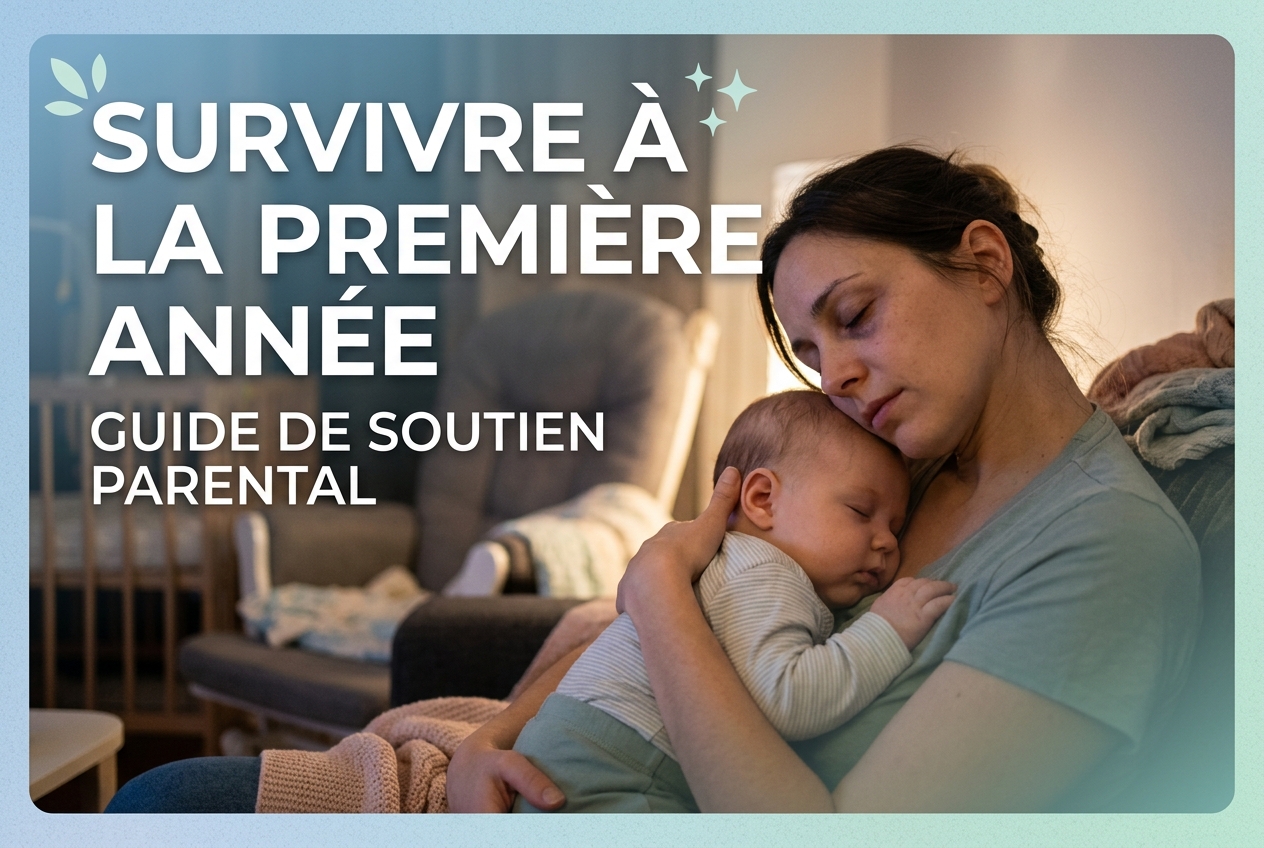 Pourquoi survivre à la première année de votre bébé semble si accablant et ce qui peut aider