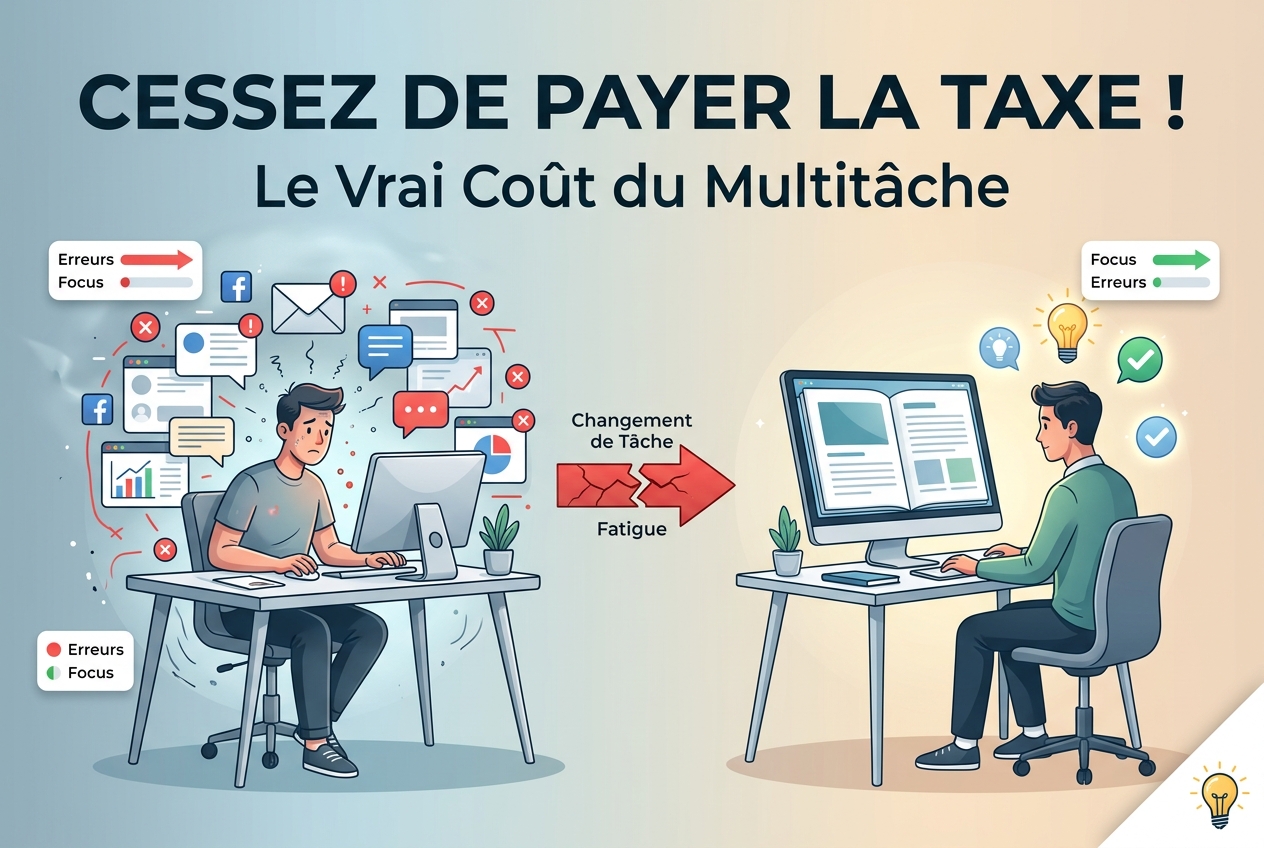 Multitasking Is Just Switching Badly and Paying for It