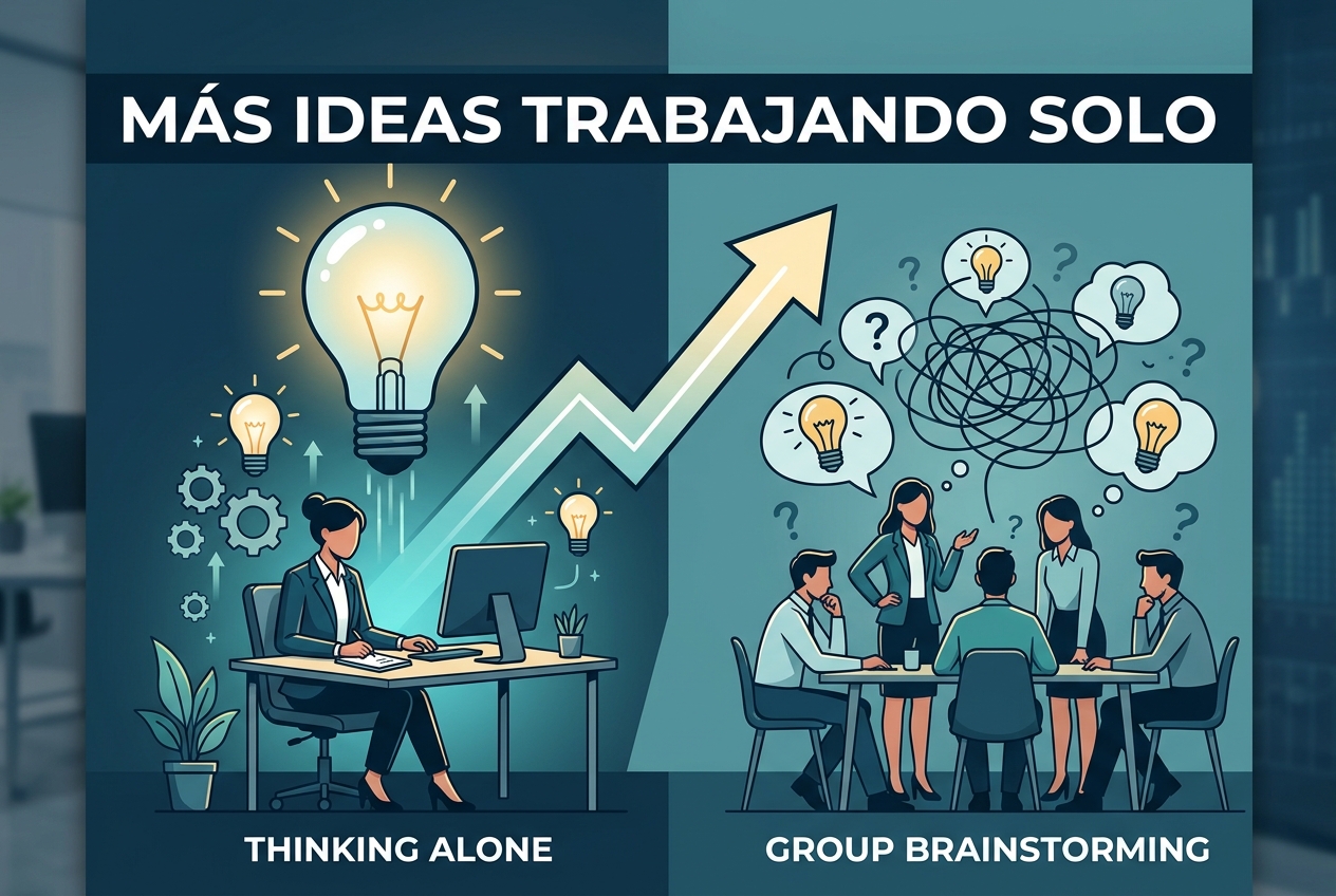 Working Alone May Beat Group Brainstorming for Ideas