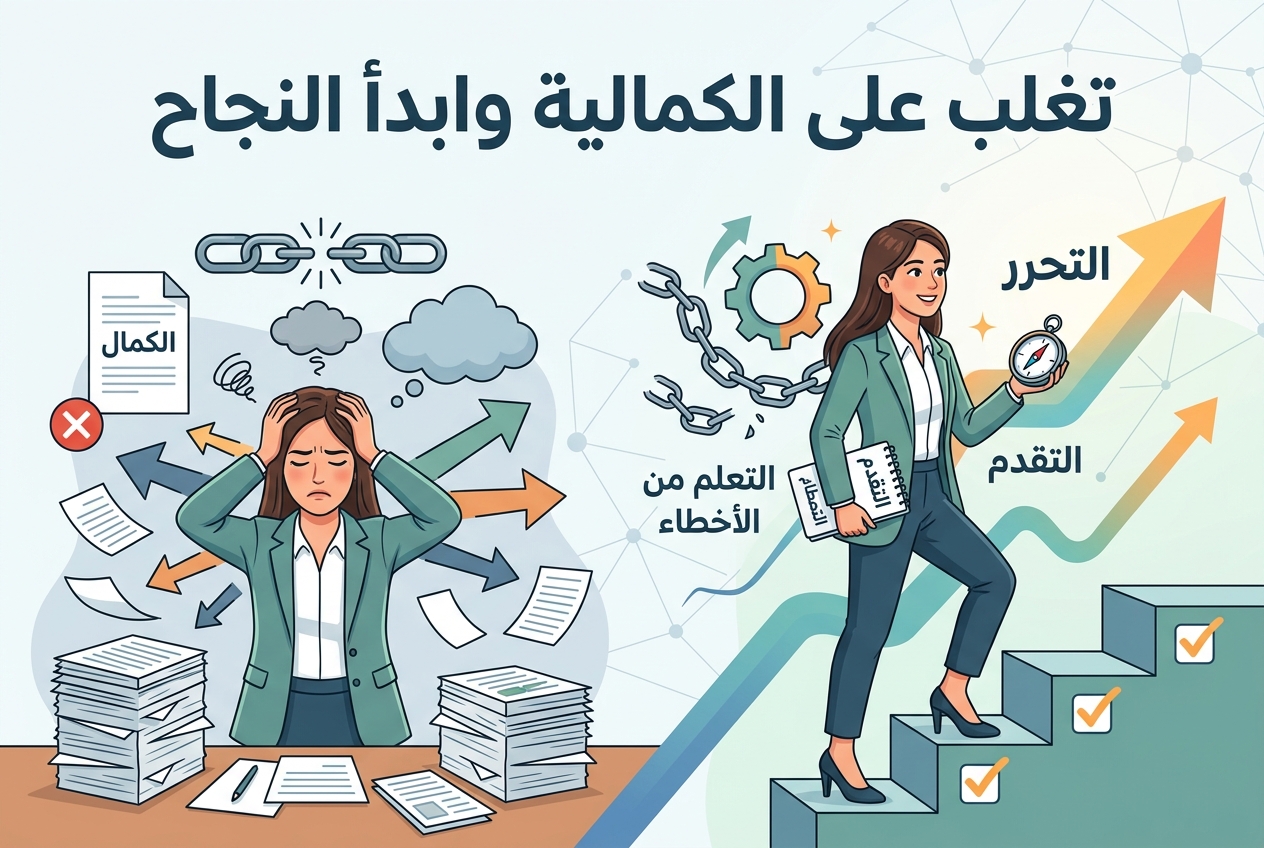 لماذا يعيق السعي إلى الكمال النجاح وكيف تتحرر منه