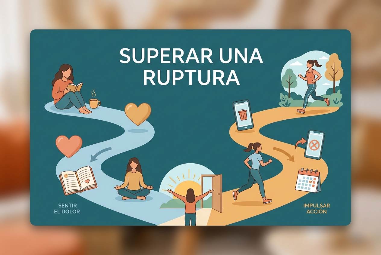 ¿Qué es lo que realmente te ayuda a superar una ruptura?