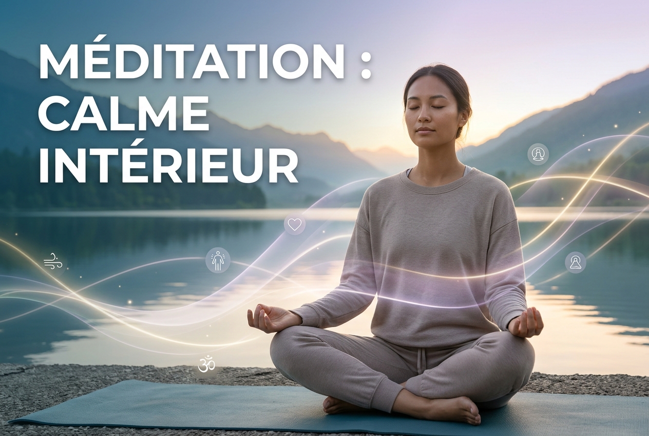 Techniques essentielles de méditation pour la pleine conscience concentrée et le calme intérieur