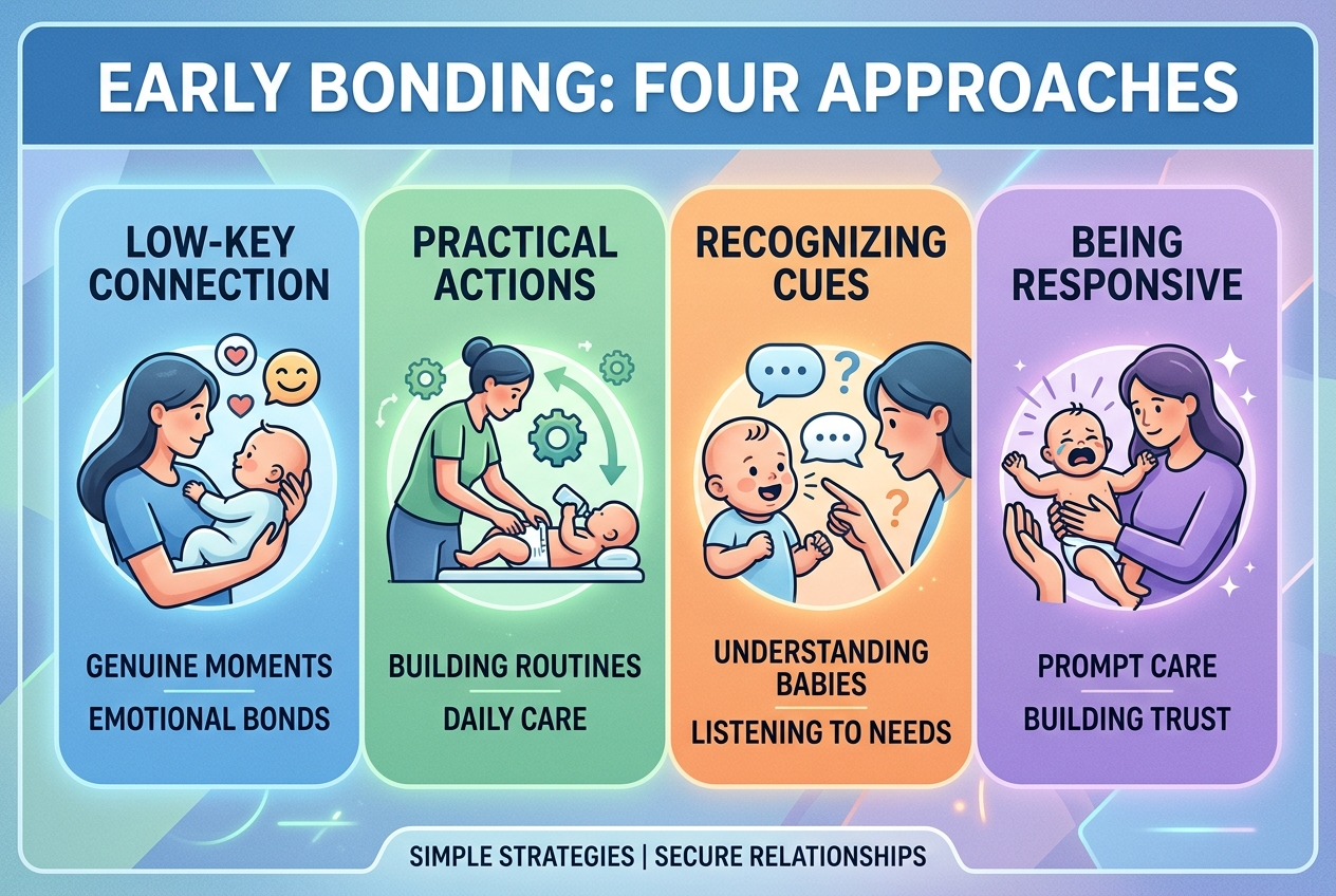 Four Expert Approaches to How Early Bonds Form, No Fancy Terms