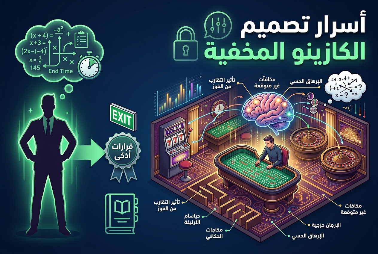 كيف تُبنى الكازينوهات لإبقائك تلعب