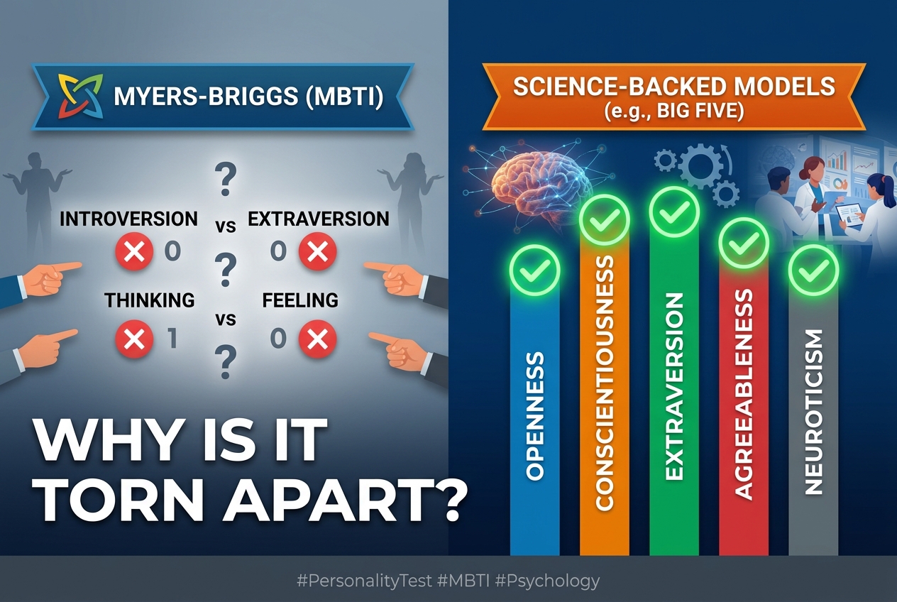 Why the Myers-Briggs Test Keeps Getting Torn Apart