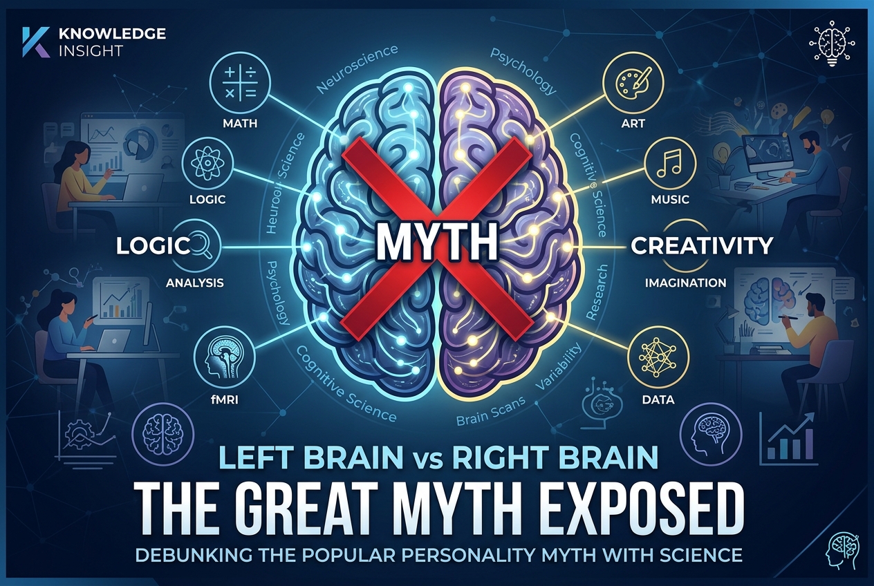 Nobody Is Actually Left-Brained or Right-Brained