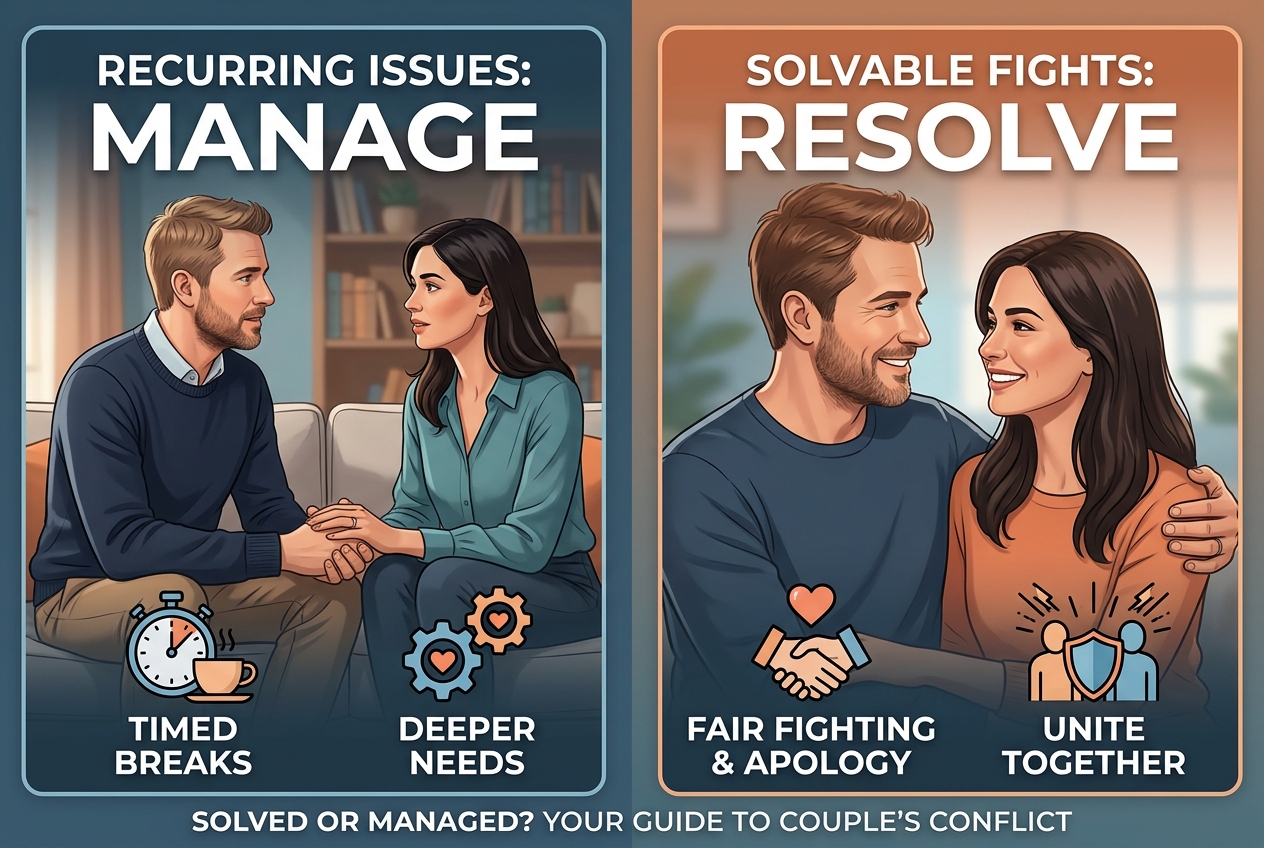 Can Every Couple's Fight Be Solved, or Just Managed?