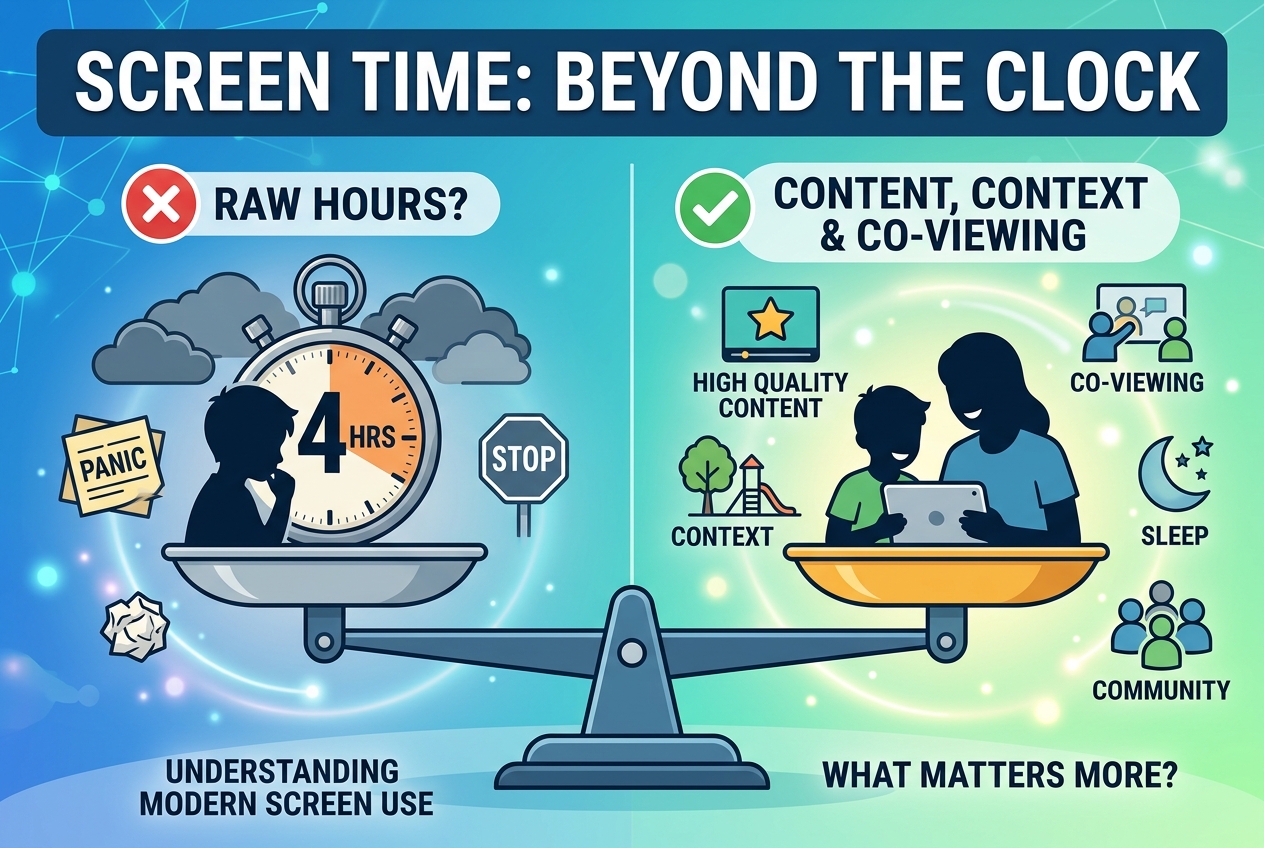 The Screen Time Panic May Be Aimed at the Wrong Target