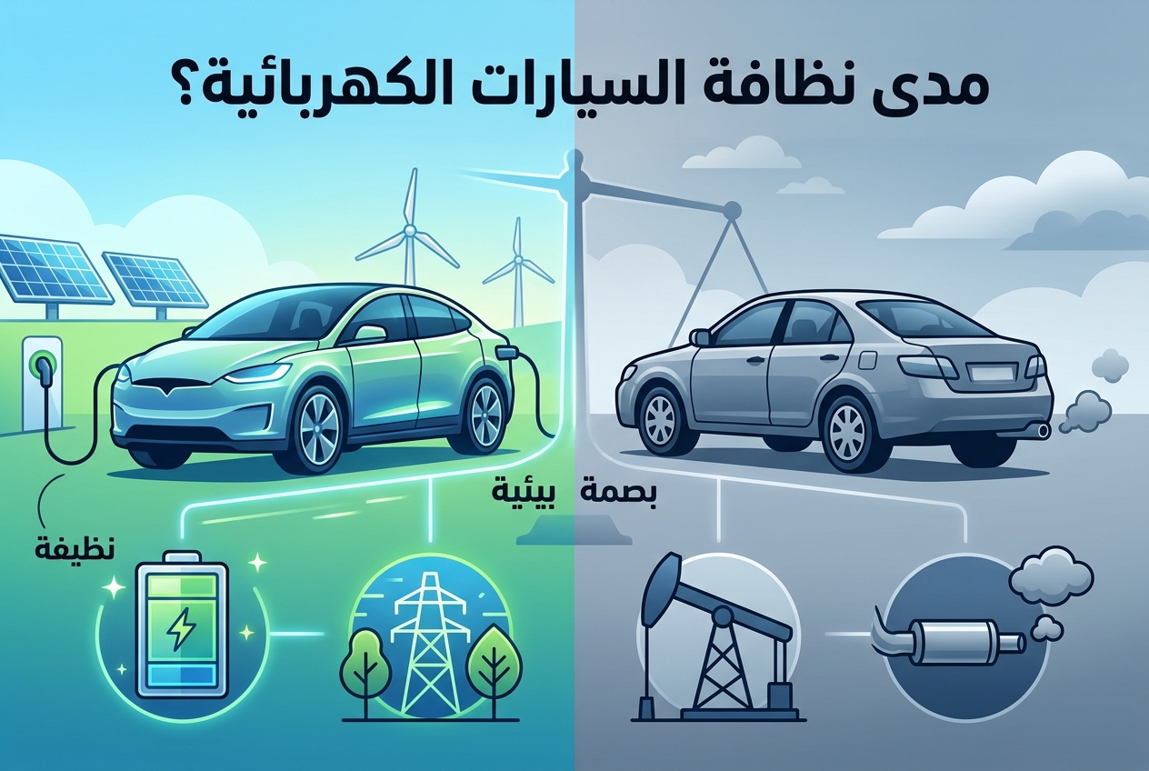 مدى نظافة السيارات الكهربائية حقًا
