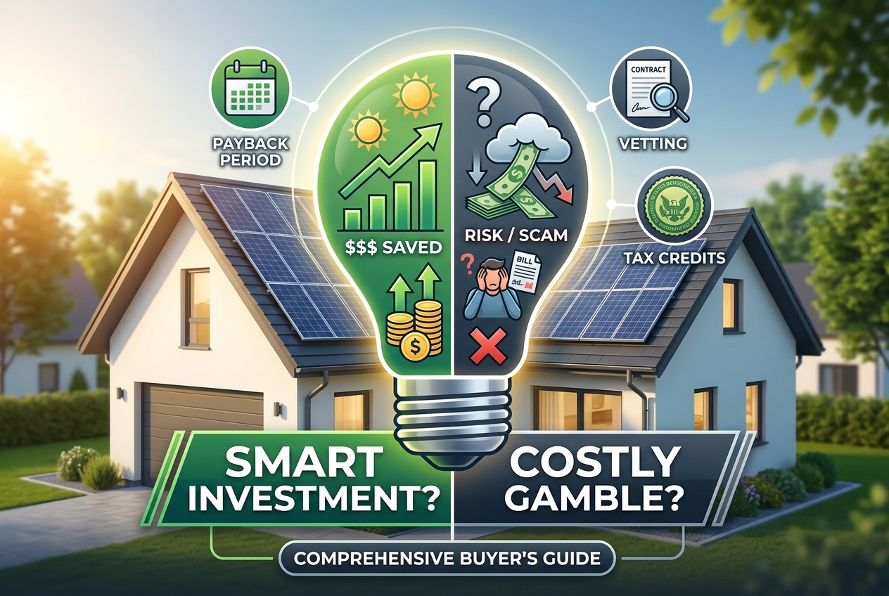 Are Solar Panels Really Worth It for Your Home or Just a Costly Gamble
