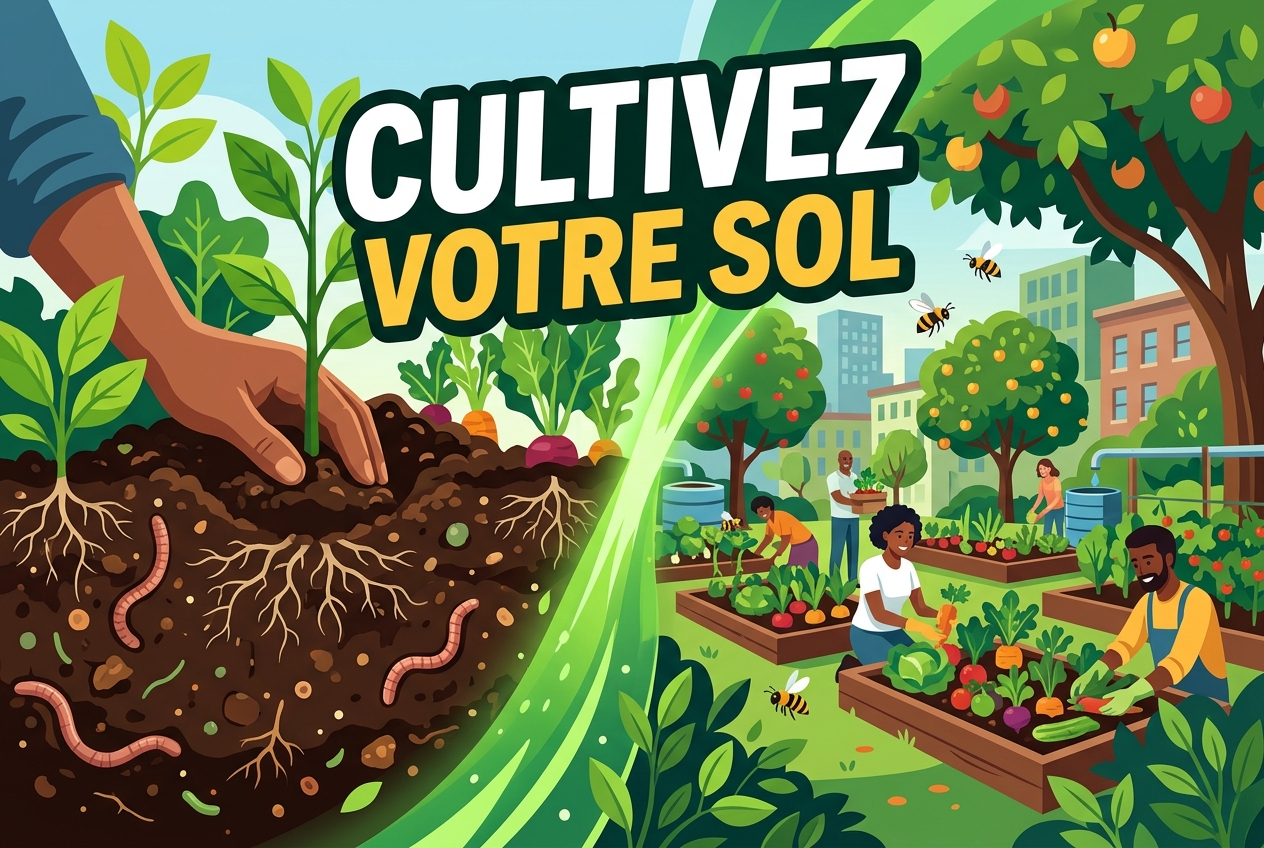 Commencer Votre Jardin Signifie Améliorer le Sol et Lutter Contre l'Injustice Climatique