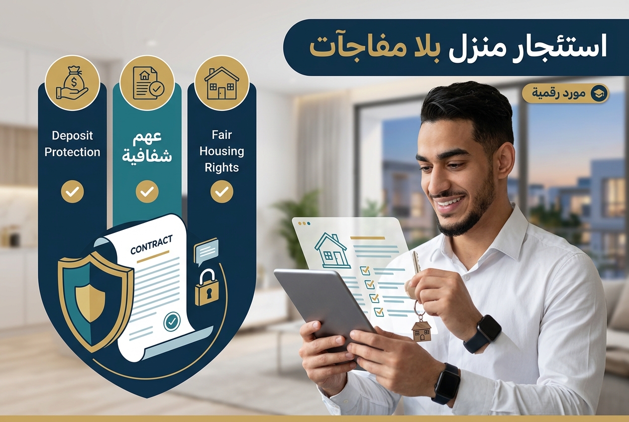 استئجار منزل بدون مفاجآت مكلفة