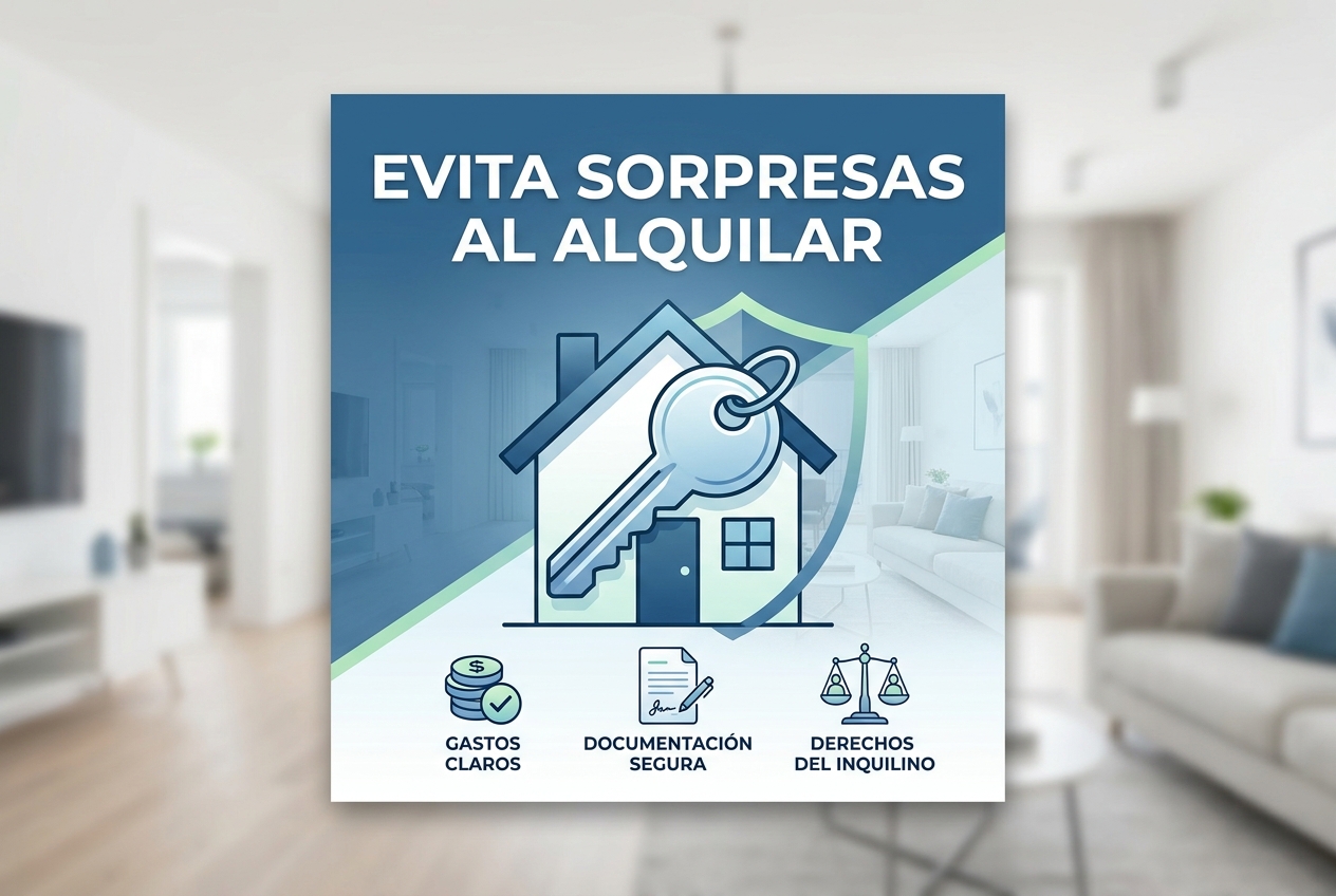 Alquilar una vivienda sin sorpresas costosas
