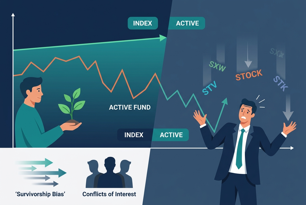 Most Fund Managers Can't Beat Doing Nothing