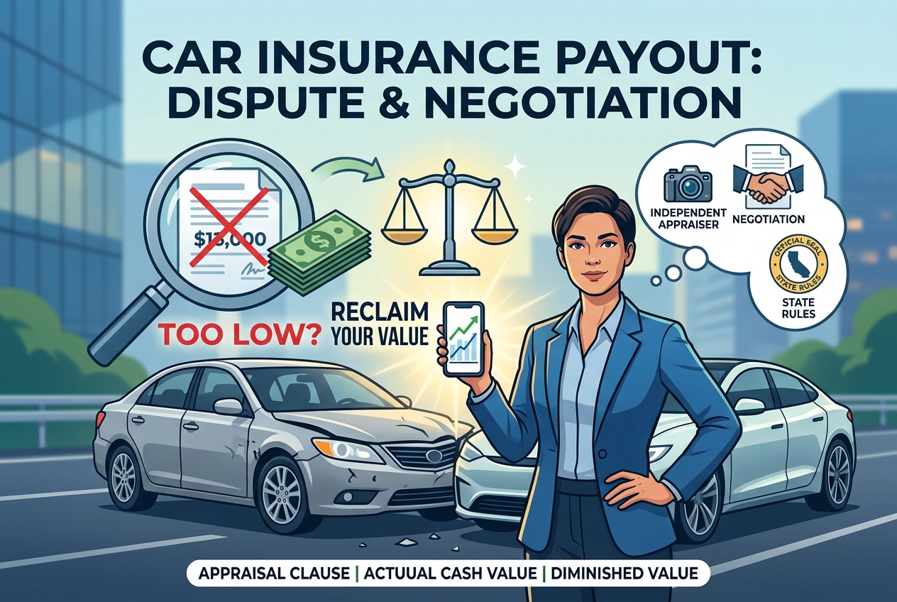 When Your Car Insurance Payout Feels Too Low What Can You Really Do