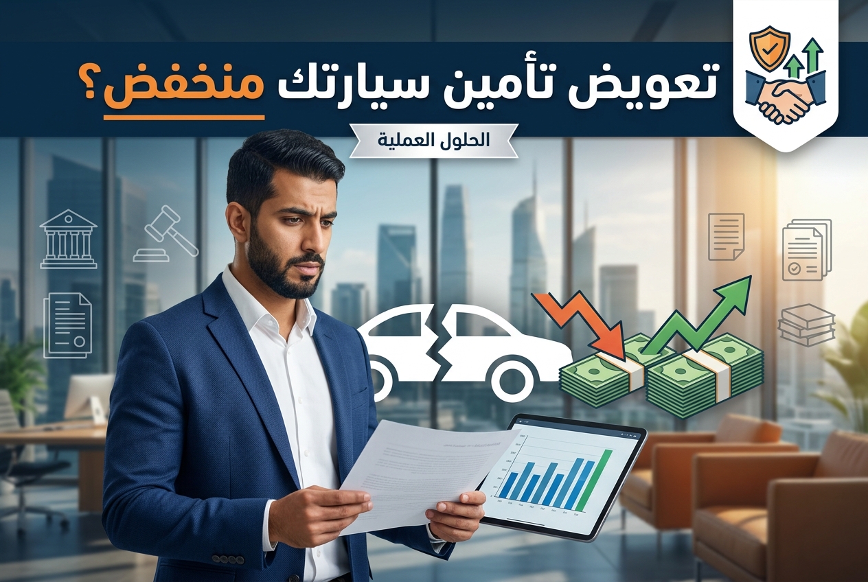 عندما تشعر أن تعويض تأمين سيارتك منخفض جدًا ماذا يمكنك أن تفعل حقًا