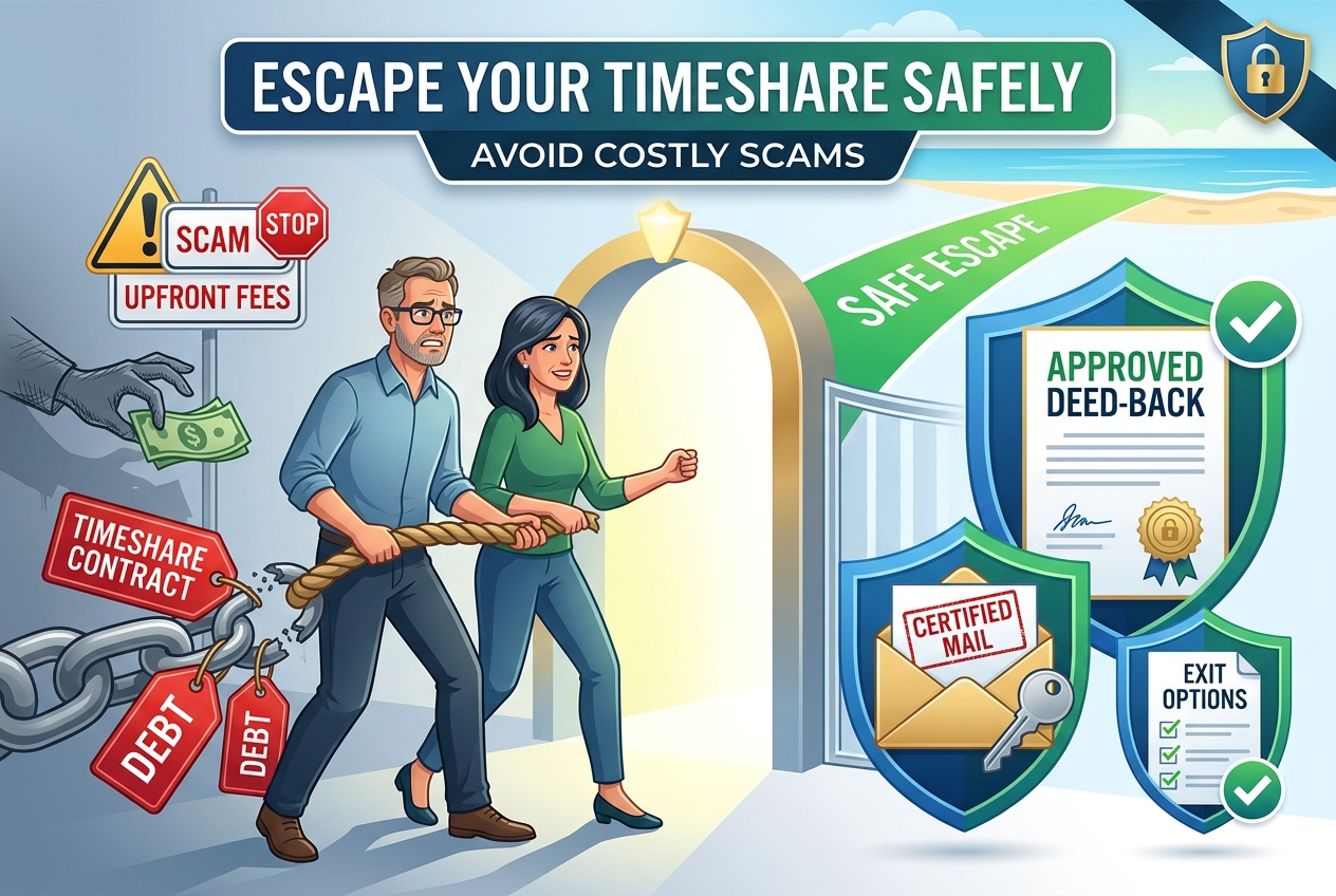 How to Escape a Timeshare Without Falling for Costly Scams