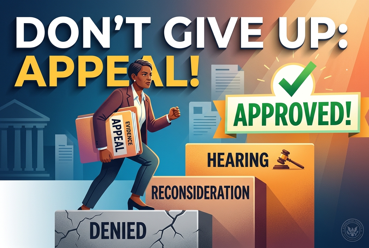 Keep Fighting Every Denial to Win Social Security Disability Benefits