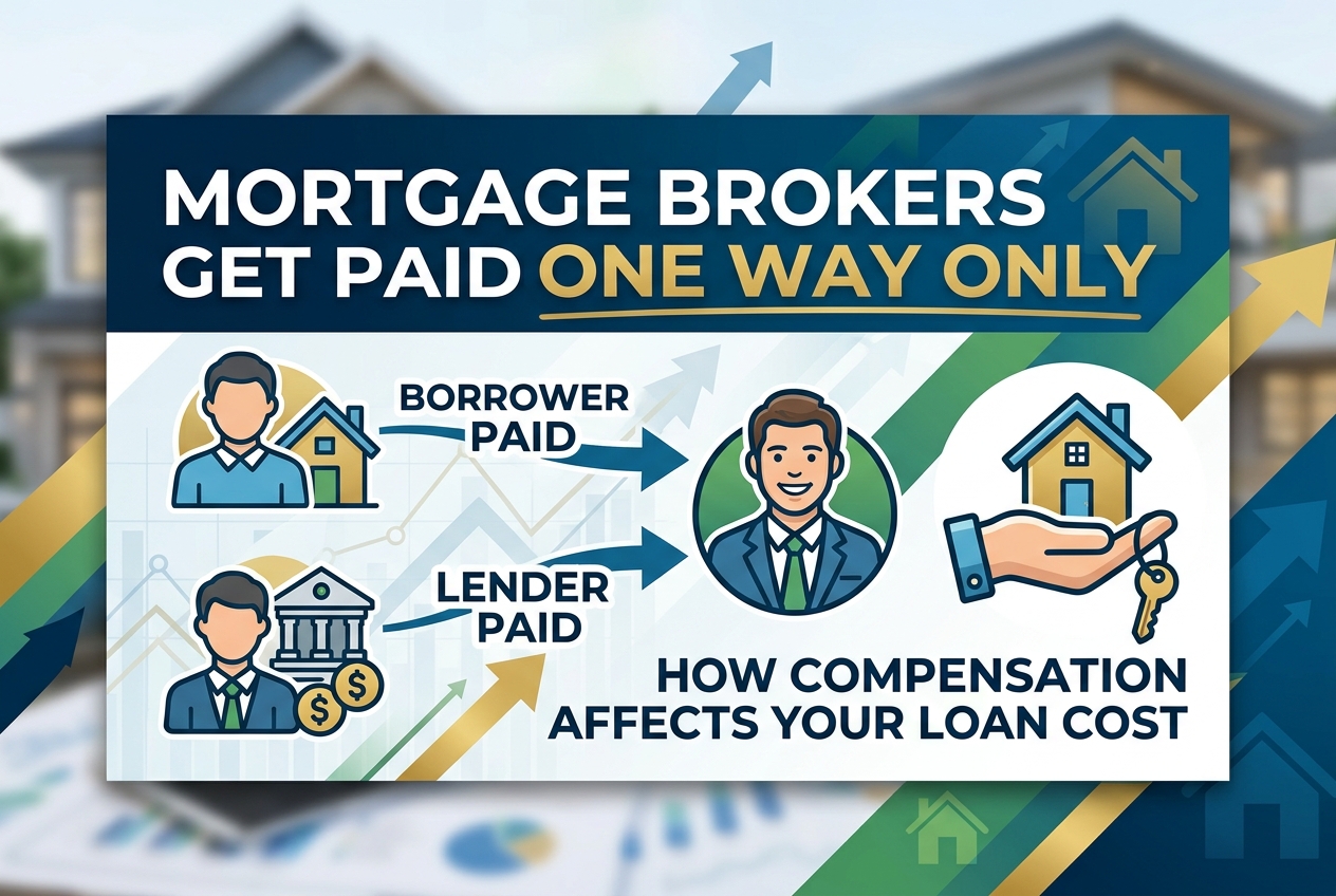 Mortgage Brokers Get Paid One Way Only, and That Affects Your Loan Cost