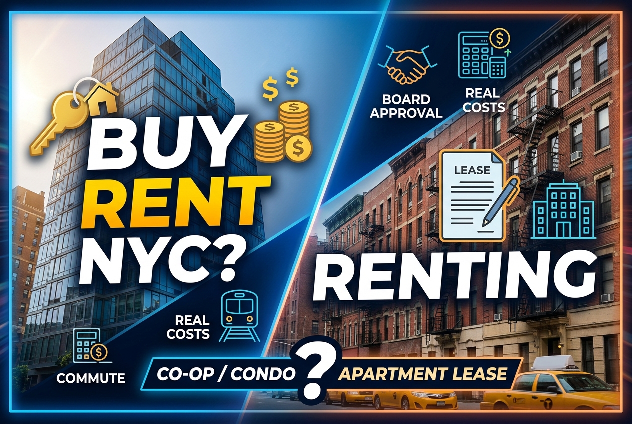 Should You Buy or Rent in New York City, and What’s the Real Difference?