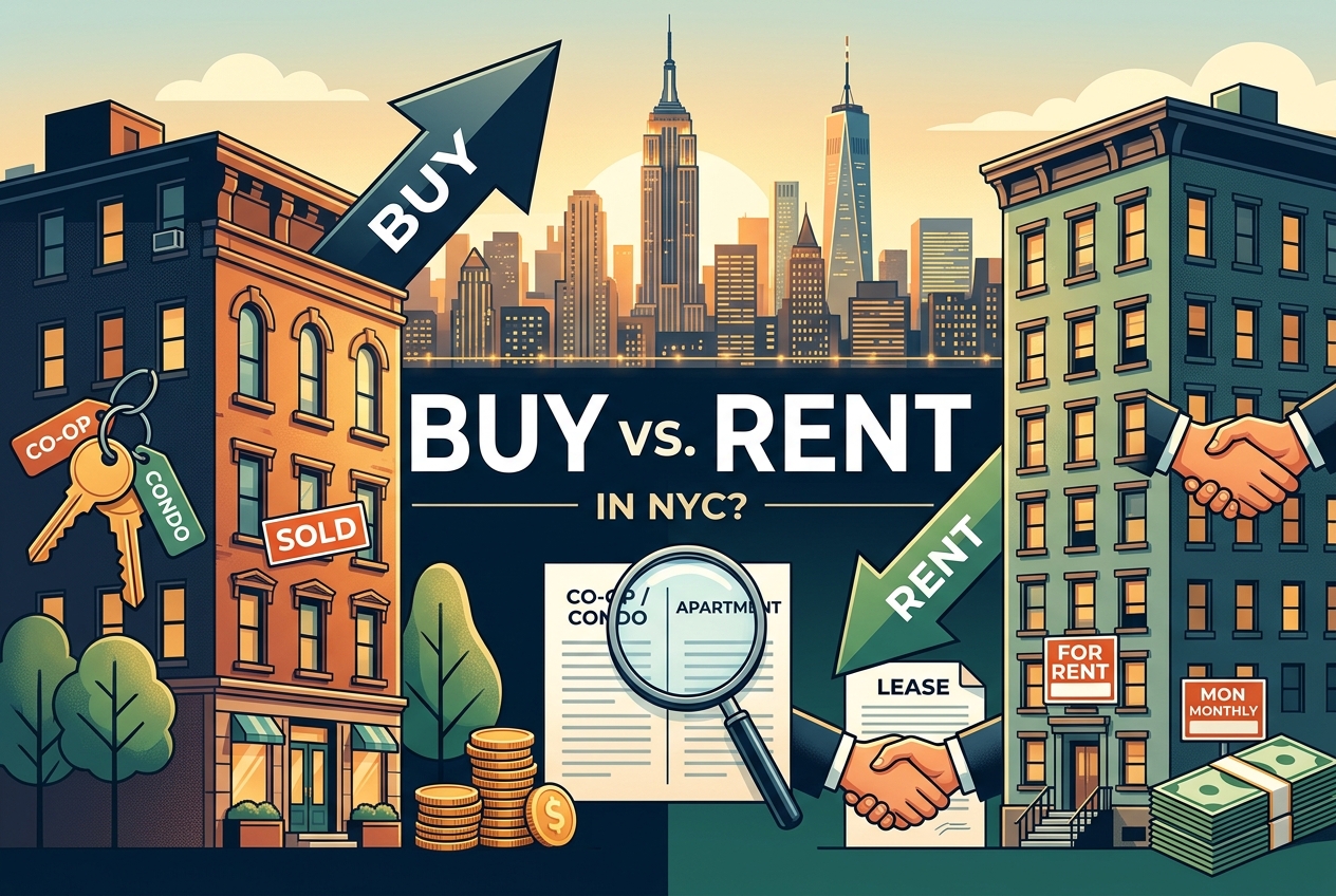 Should You Buy or Rent in New York City, and What’s the Real Difference?