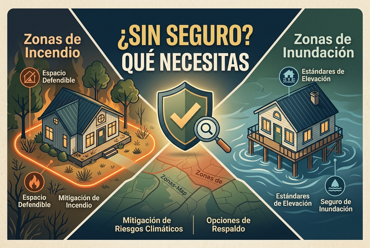 When Insurance Disappears, What Does Buying a Home in Fire or Flood Zones Really Require