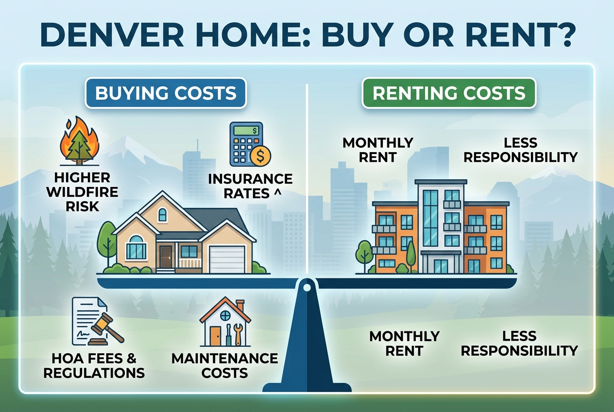 When Does Buying a Denver Home Cost More Than Renting