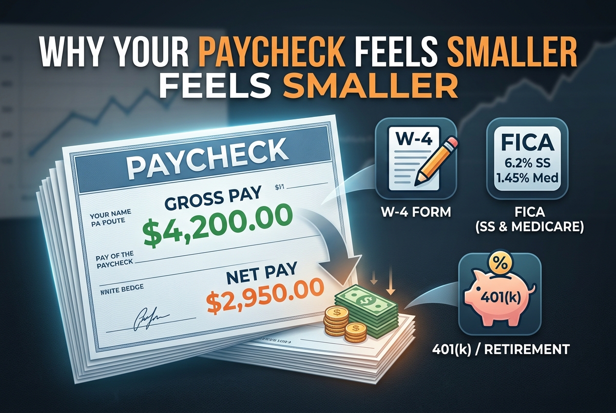 Why Your Paycheck Feels Smaller Than You Expect