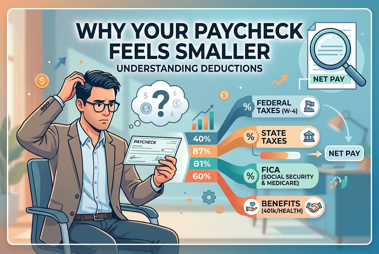 Why Your Paycheck Feels Smaller Than You Expect