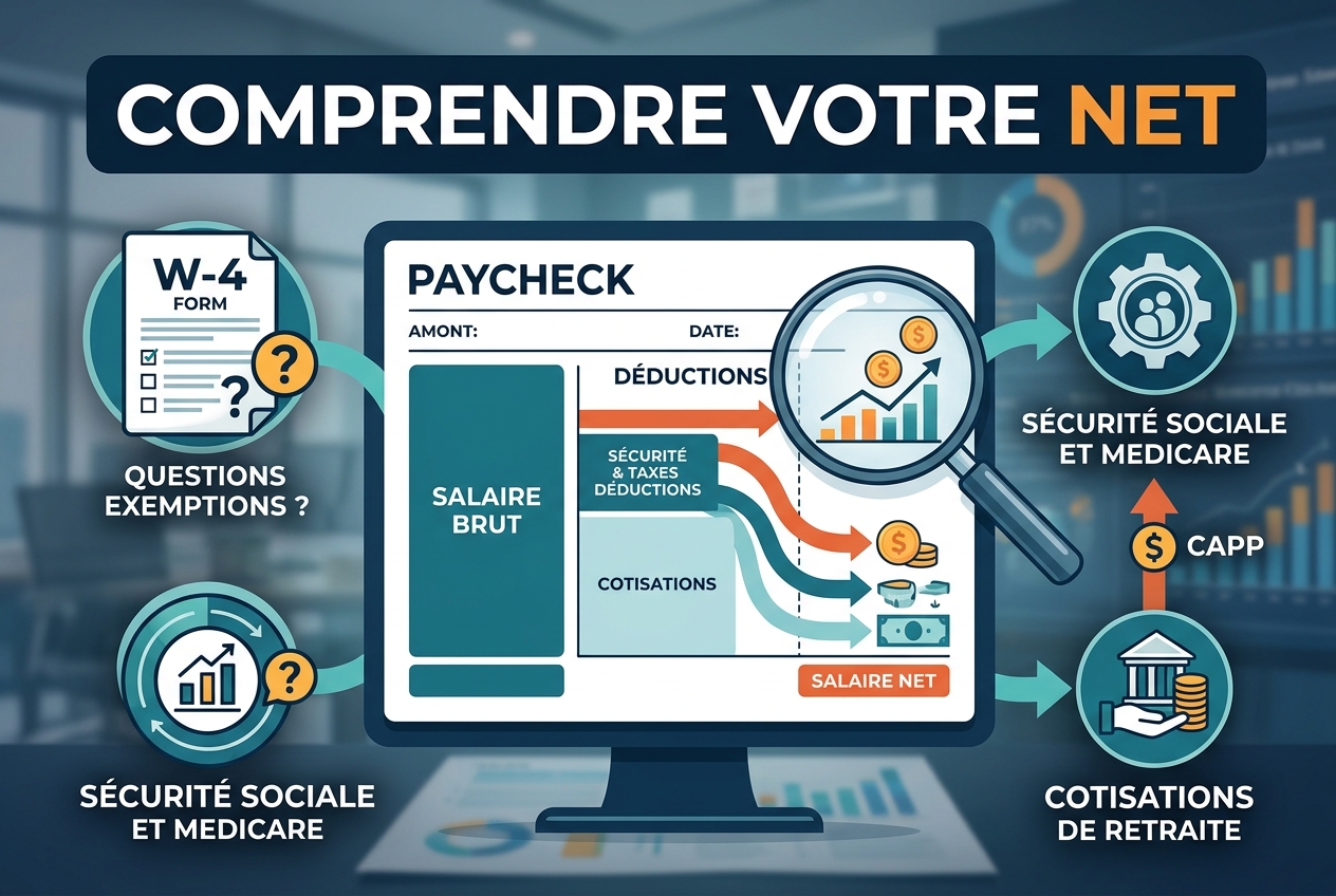 Pourquoi votre chèque de paie semble plus petit que prévu