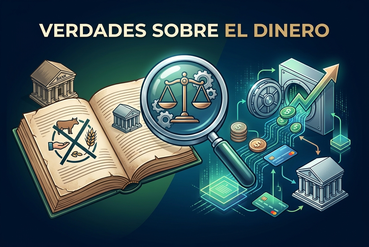 El dinero no comenzó con el trueque, y los bancos no prestan depósitos