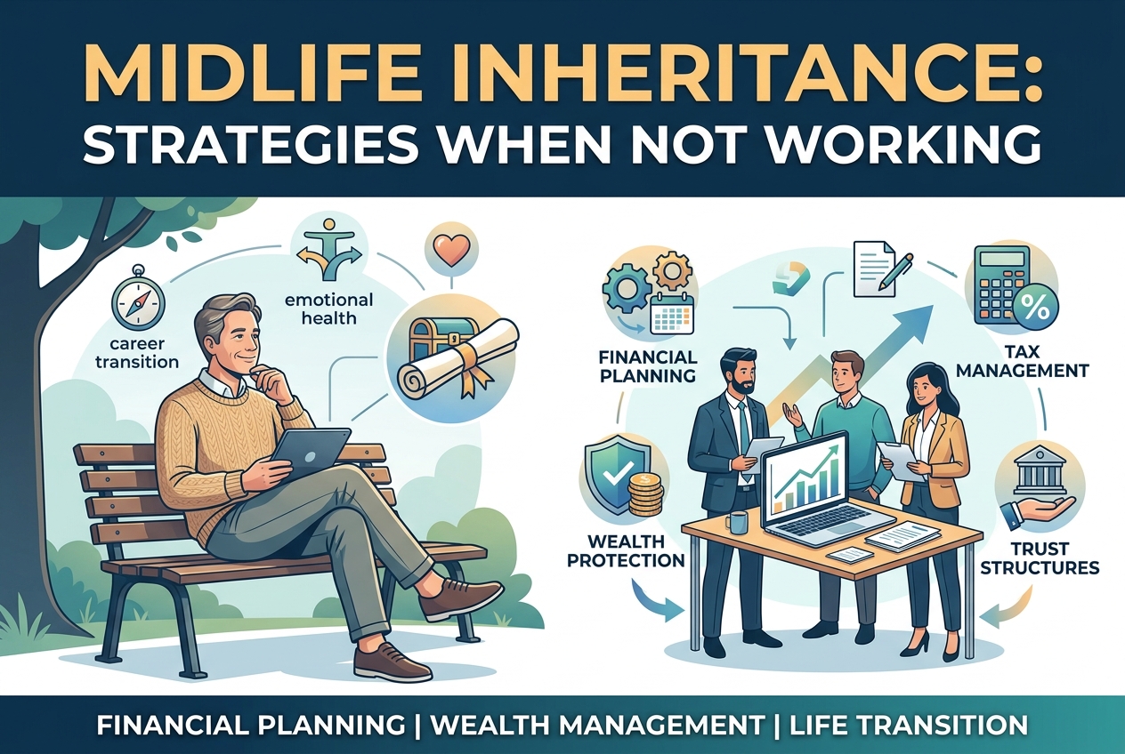 How to Handle a Midlife Inheritance When You’re Not Working