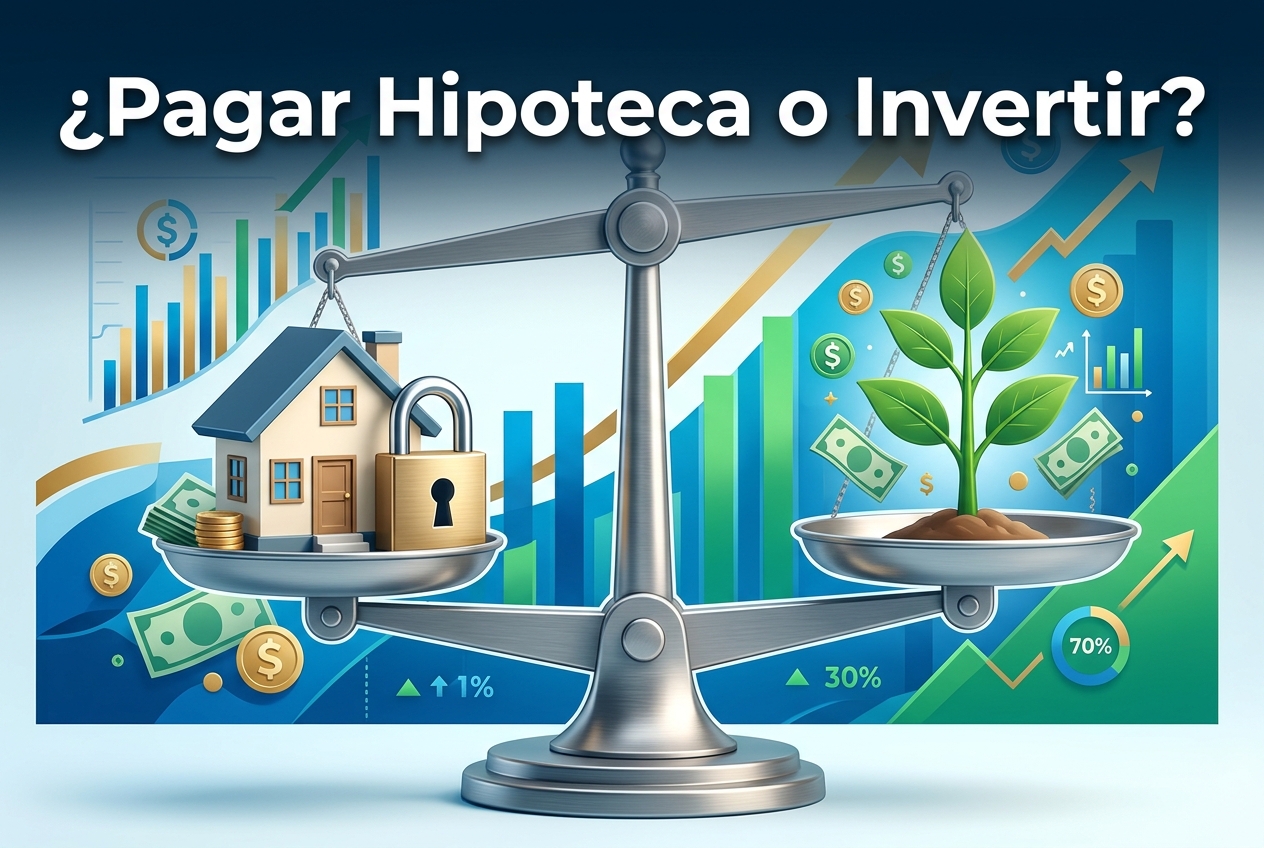 Cuándo tiene más sentido pagar tu hipoteca anticipadamente que invertir