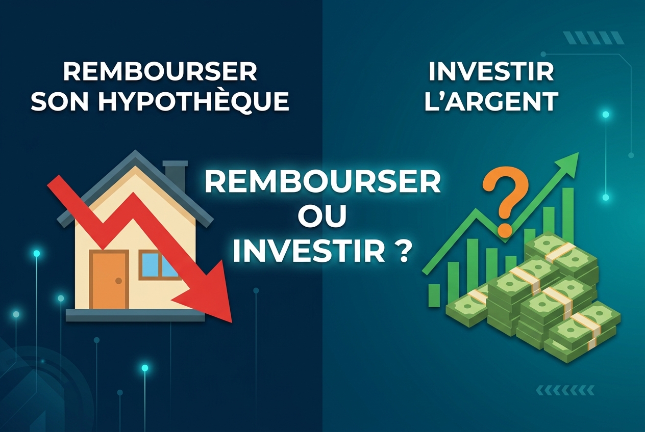 Quand rembourser son hypothèque par anticipation a plus de sens que d'investir