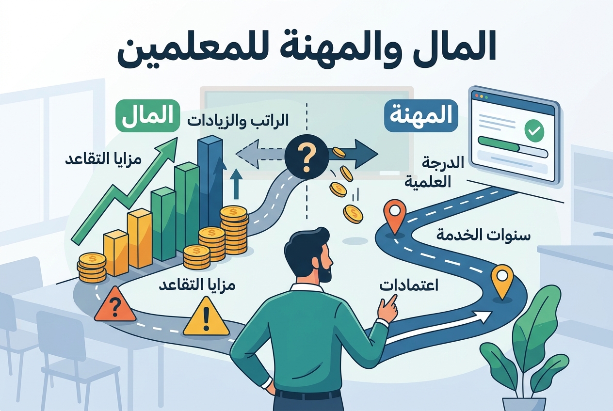 ما لا يعرفه المعلمون الجدد عن قواعد المال والمهنة قد يكلفهم غالياً