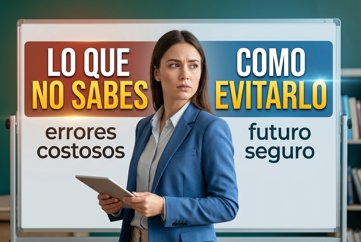 Lo que los nuevos maestros no saben sobre el dinero y las reglas profesionales puede costarles caro