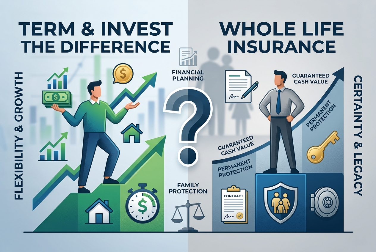 Whole Life or Term and Invest the Difference?