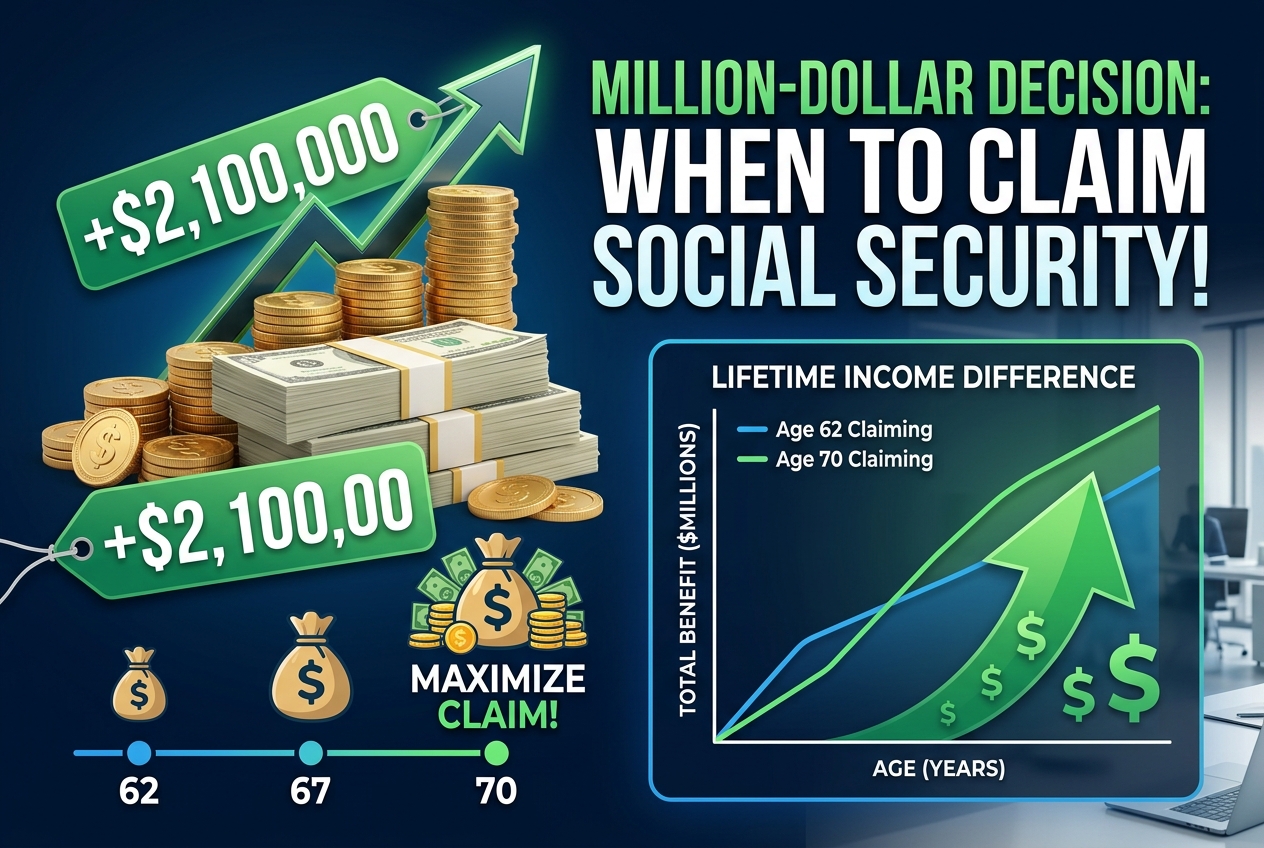 When to Claim Social Security Could Change Your Lifetime Income by Millions