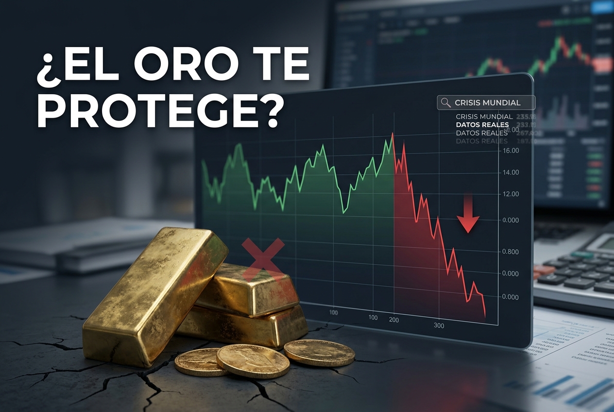Gold May Not Shelter You When Markets Crash