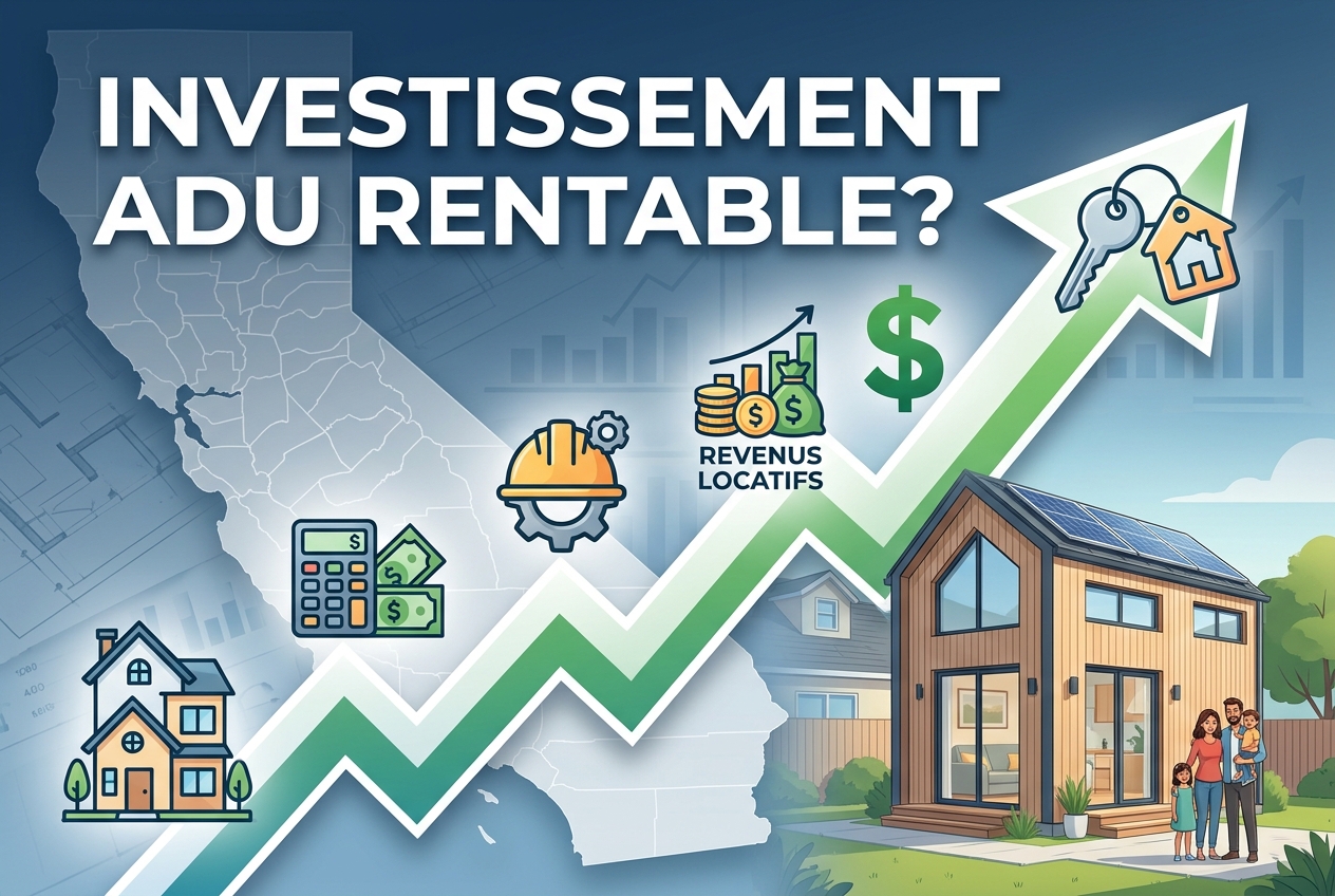 Est-ce que l'ajout d'une ADU en Californie est rentable après les frais et le financement ?