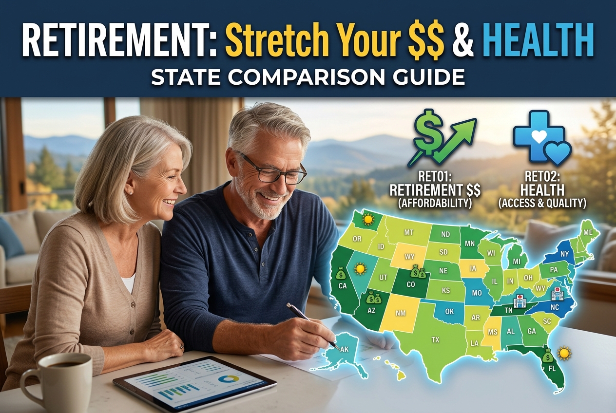 Which States Truly Stretch Your Retirement Dollars and Health