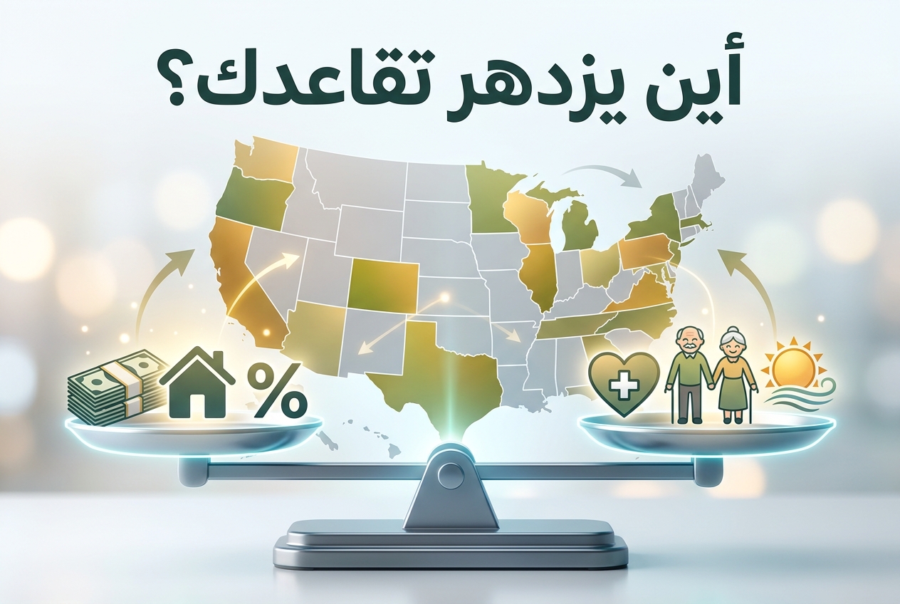 أي الولايات تمدد حقًا قيمة دولارات تقاعدك وصحتك