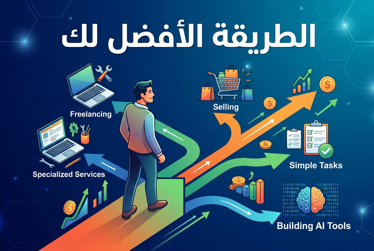 كسب المال عبر الإنترنت يتطلب اختيار الطريقة المناسبة لمهاراتك وأهدافك