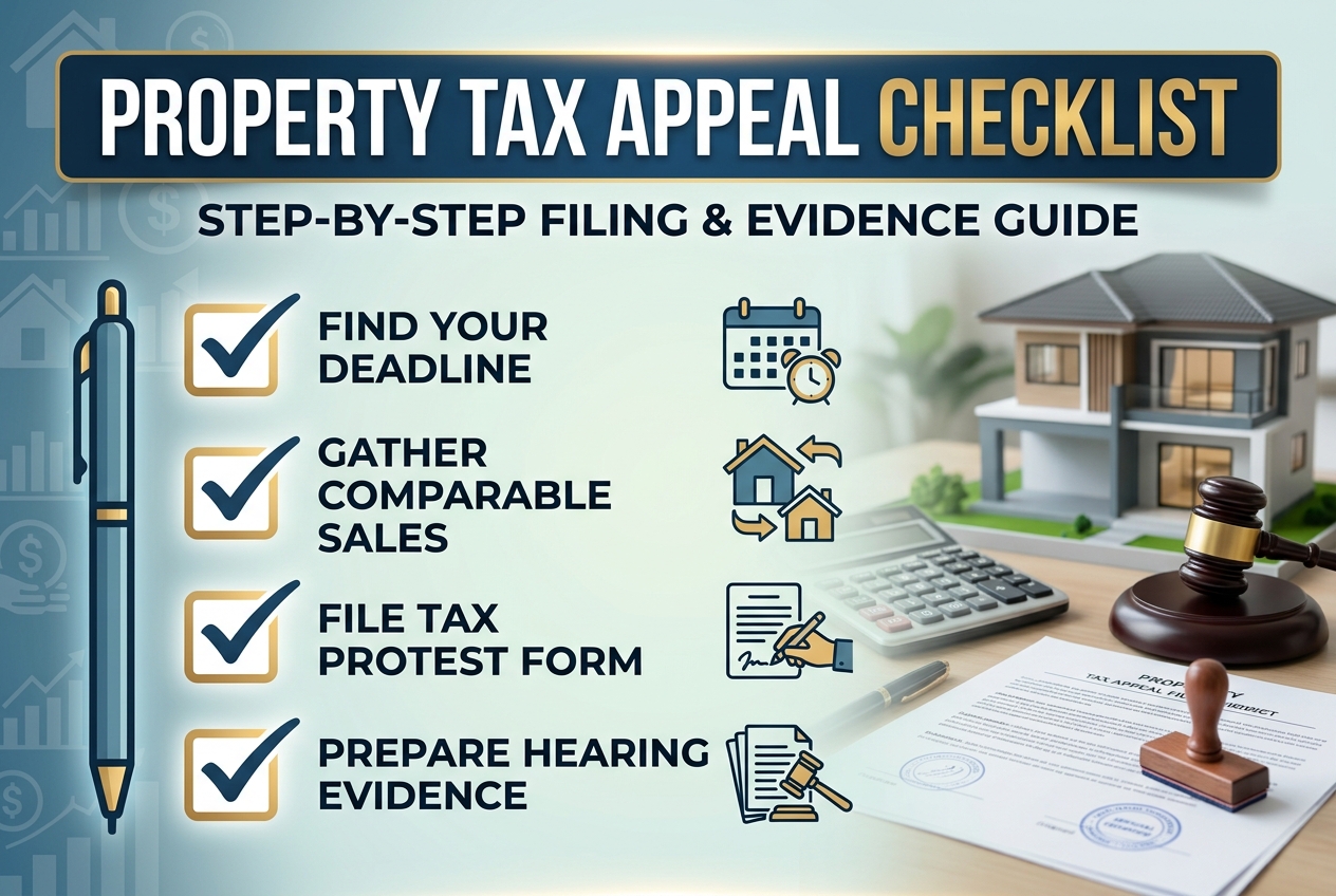 Property Tax Appeal Filing and Evidence Checklist