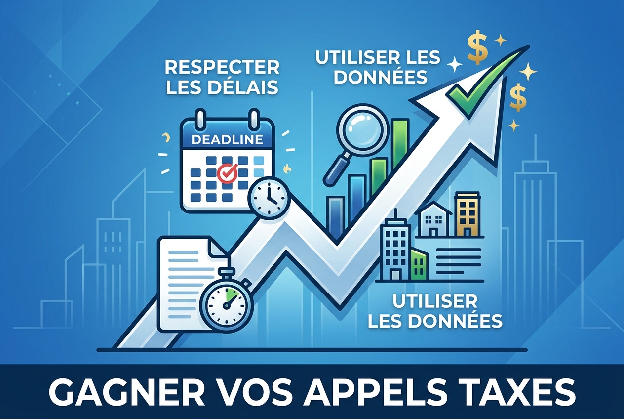 Respecter les délais et utiliser les données pour gagner les appels de taxes foncières